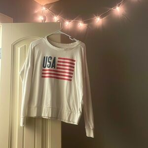 White USA sweater size medium from Neutral Reflections